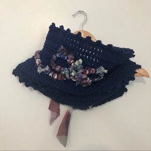 Crocheted Cowl w/ Bow